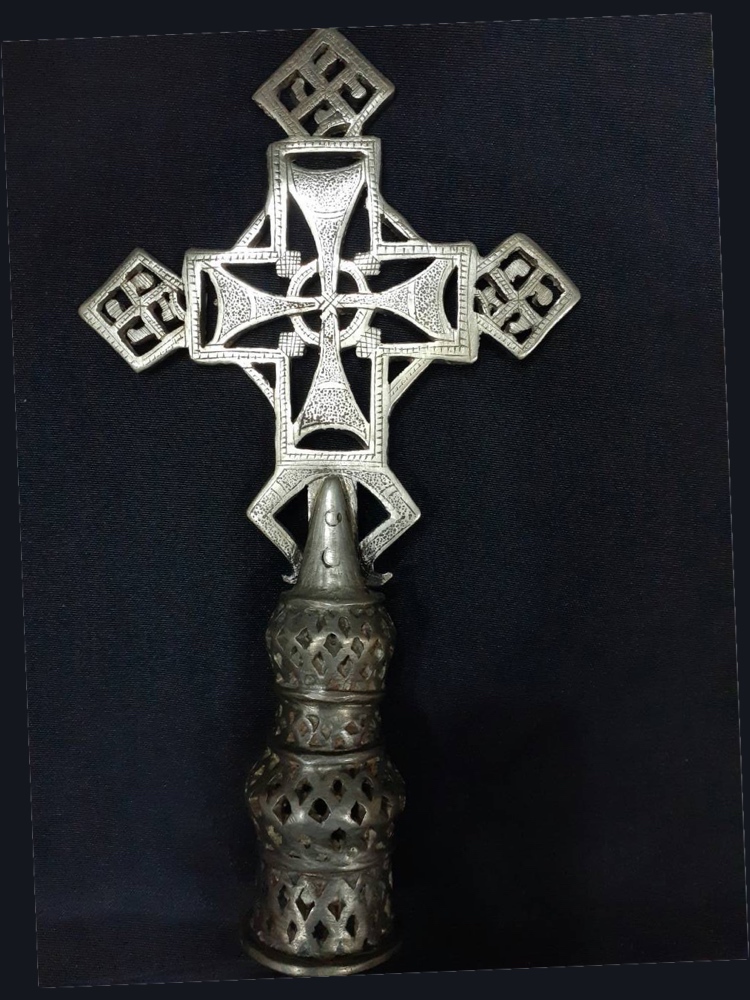 Ethiopian Orthodox Coptic Ceremonial Cross - Mahiber | 2021