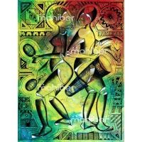 mahiber_drum_player_30x40_
