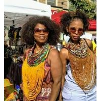 dufie_statement_ghana_local_trade_beads_with_ankara_multistrand_necklace