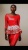 Abeeba Red and White Peplum