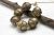 6 Vinatge Ethiopian beads ,silver beads , african beads , ball beads ,ethnic beads ,coptic beads ,Metal spacer beads