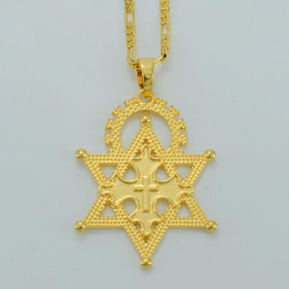 Ethiopian Cross Necklace Mahiber 2024