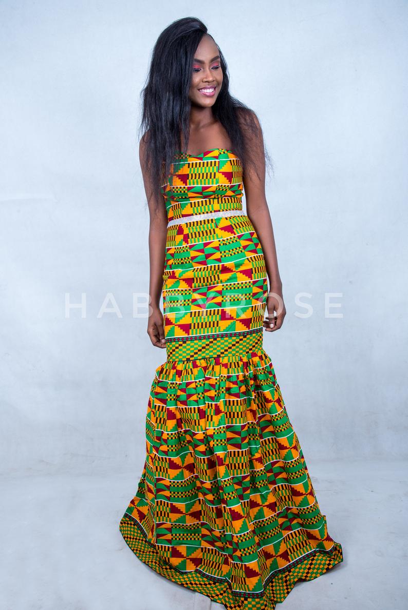 African fabric outfits shop