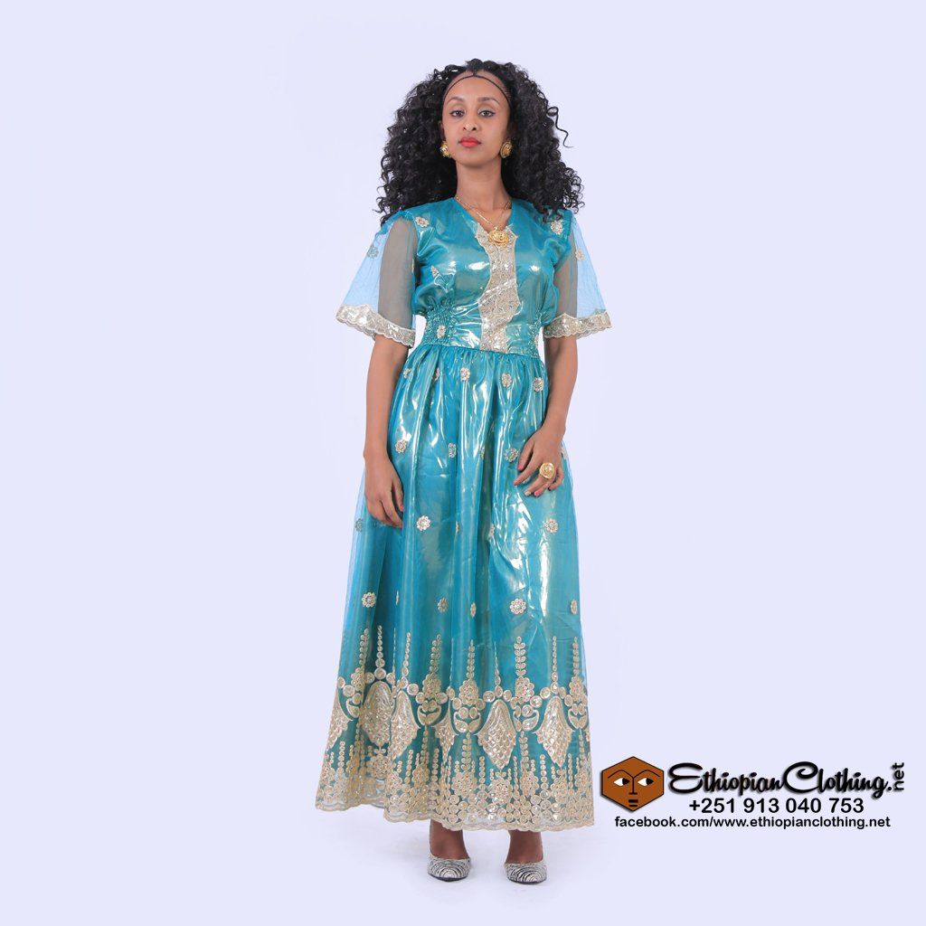 chiffon habesha dress